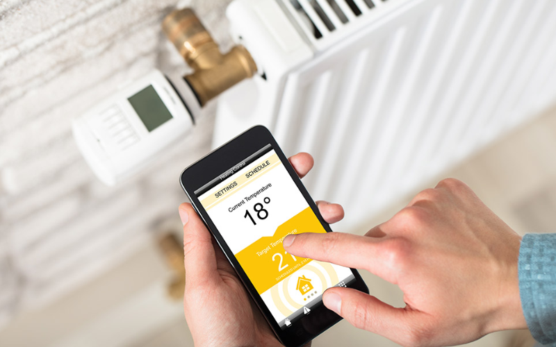 smart heating control in NI